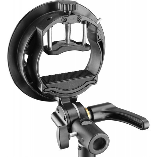 Держатель для накамерной вспышки Godox S2 Speedlite Bracket Bowens Mount купить в Украине | Telemart фото
