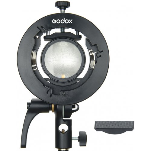 Держатель для накамерной вспышки Godox S2 Speedlite Bracket Bowens Mount купить в Украине | Telemart фото