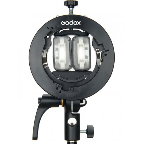 Держатель для накамерной вспышки Godox S2 Speedlite Bracket Bowens Mount купить в Украине | Telemart фото