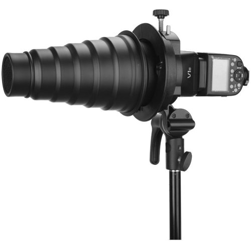 Держатель для накамерной вспышки Godox S2 Speedlite Bracket Bowens Mount купить в Украине | Telemart фото