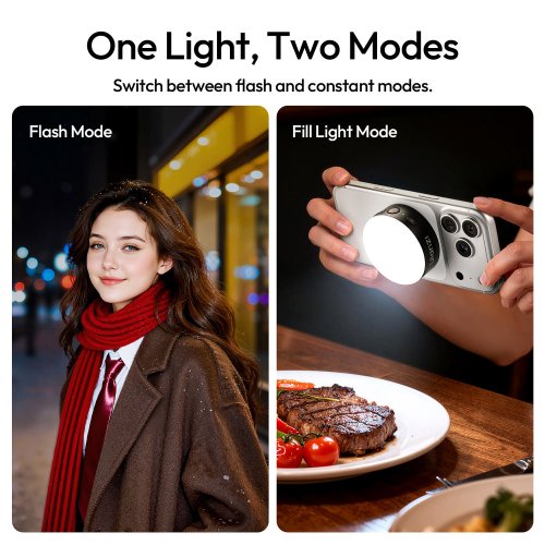 Вспышка для телефона Ulanzi MFL01 Mini Portable Phone Flash (L151A MFL01) Black купить в Украине | Telemart фото