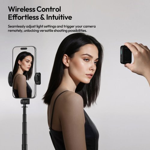 Вспышка для телефона Ulanzi M02 Portable Phone Mini Flashlight (L217A M02) Black купить в Украине | Telemart фото