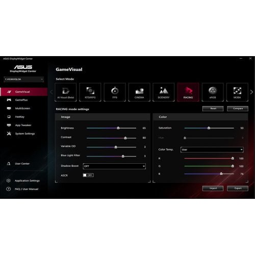 Монітор Asus 27" TUF Gaming VG279QML5A (90LM0C20-B01171) Black (Відновлено продавцем, 918640) купити в Україні | Telemart фото