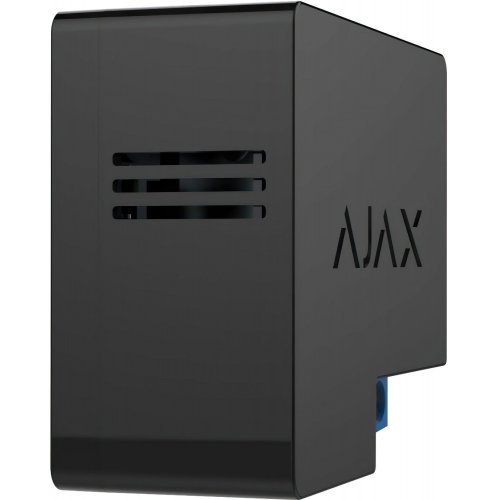 Умное силовое реле Ajax WallSwitch (000001163) Black купить в Украине | Telemart фото