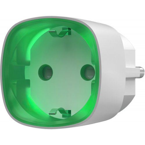 Розумна розетка Ajax Socket (000012320) White купити в Україні | Telemart фото