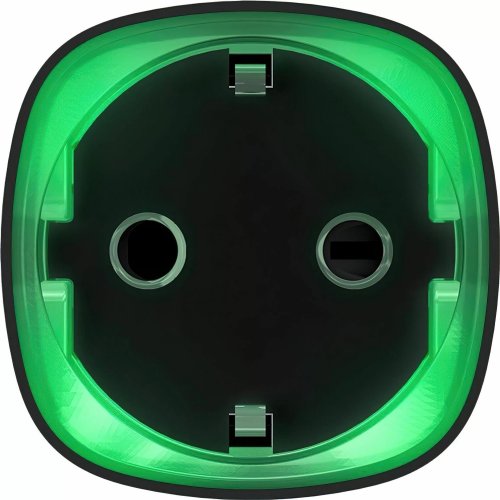 Розумна розетка Ajax Socket (000012339) Black купити в Україні | Telemart фото