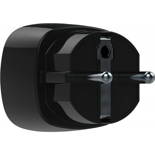 Розумна розетка Ajax Socket (000012339) Black купити в Україні | Telemart фото