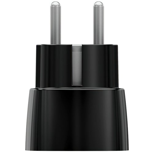 Розумна розетка Ajax Socket (000012339) Black купити в Україні | Telemart фото