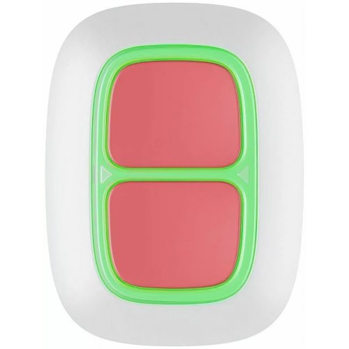 Тривожна кнопка Ajax DoubleButton (000020949) White купити в Україні | Telemart фото