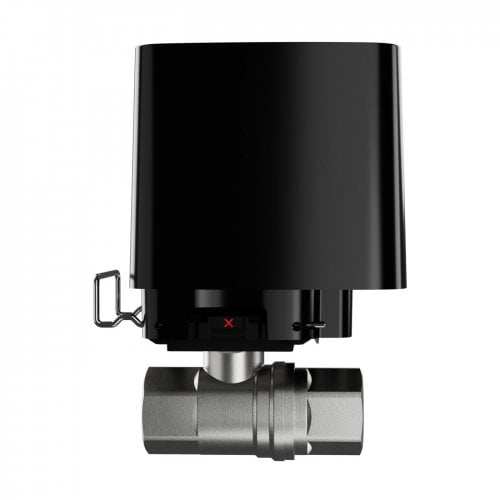 Умный кран перекрытия воды Ajax WaterStop 1/2" (000029711) Black купить в Украине | Telemart фото