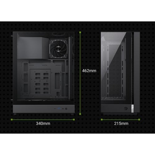 Уценка корпус GAMEMAX T20 Tempered Glass без БП Black (Вскрытая упаковка, 918659) купить в Украине | Telemart фото