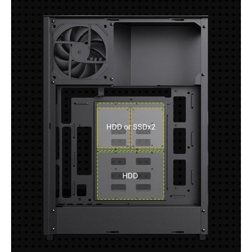 Уценка корпус GAMEMAX T20 Tempered Glass без БП Black (Вскрытая упаковка, 918659) купить в Украине | Telemart фото