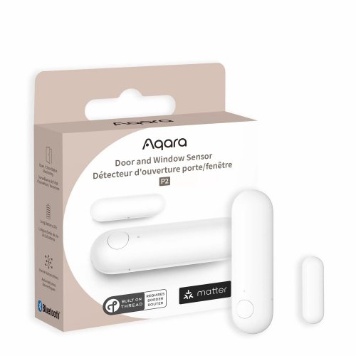Умный датчик открытия дверей и окон Aqara Door and Window Sensor P2 (DW-S02D) White купить в Украине | Telemart фото