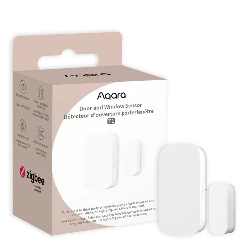Умный датчик открытия дверей и окон Aqara Door and Window Sensor T1 (DW-S03D) White купить в Украине | Telemart фото