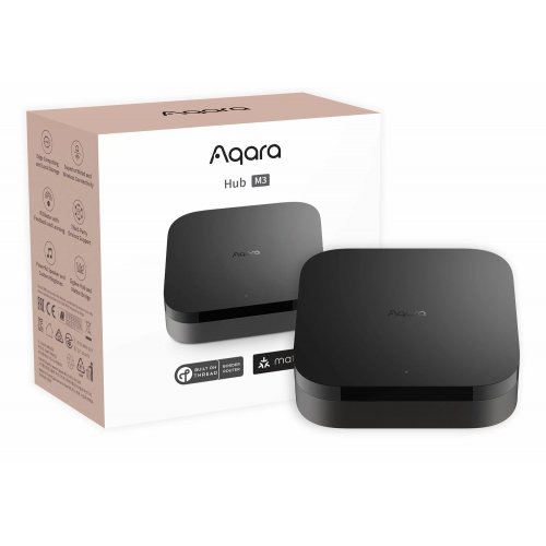 Умный хаб Aqara Hub M3 (HM-G01D) Black купить в Украине | Telemart фото