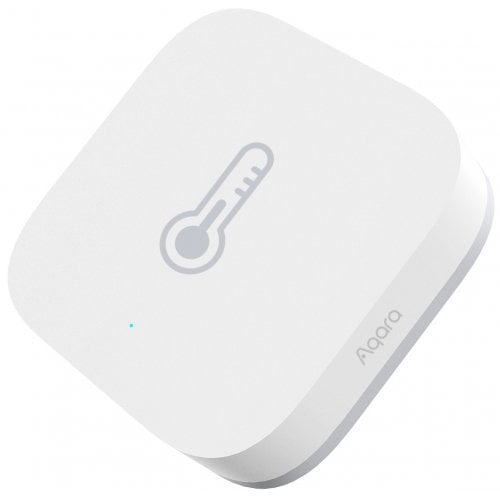 Умный датчик температуры и влажности Aqara Temperature and Humidity Sensor T1 (TH-S02D) White купить в Украине | Telemart фото