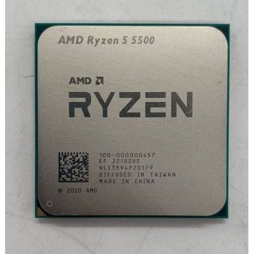 Процесор AMD Ryzen 5 5500 3.6(4.2)GHz 16MB sAM4 Tray (100-000000457) (Відновлено продавцем, 918712) купити в Україні | Telemart фото