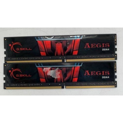 Озу G.Skill DDR4 16GB (2x8GB) 3000Mhz Aegis (F4-3000C16D-16GISB) (Восстановлено продавцом, 918759) купить в Украине | Telemart фото