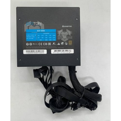 Блок живлення CHIEFTEC Proton 600W (BDF-600S) (Відновлено продавцем, 918775) купити в Україні | Telemart фото