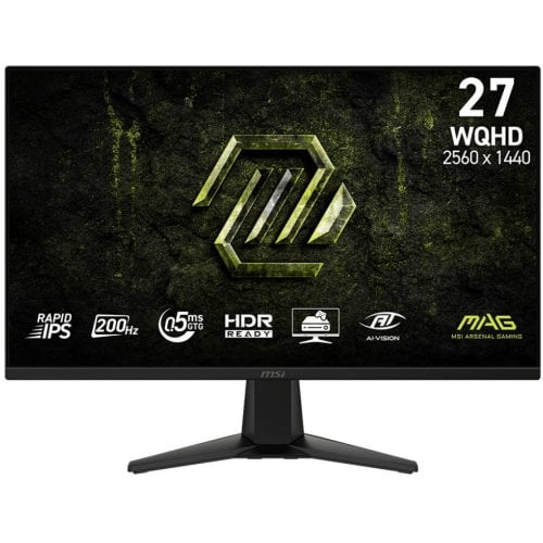 Уцінка монітор MSI 27" MAG 275QF E20 Black (Розкрита упаковка, 918784) купити в Україні | Telemart фото
