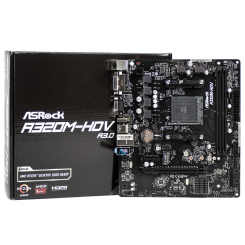 Материнська плата AsRock A320M-HDV R3.0 (sAM4, AMD A320) (Відновлено продавцем, 918785)
