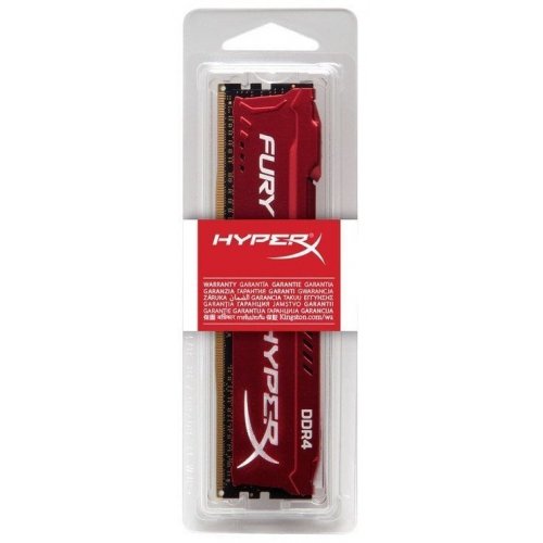 ОЗУ Kingston DDR4 8GB 2400Mhz HyperX FURY Red (HX424C15FR2/8) (Восстановлено продавцом, 918806) купить в Украине | Telemart фото