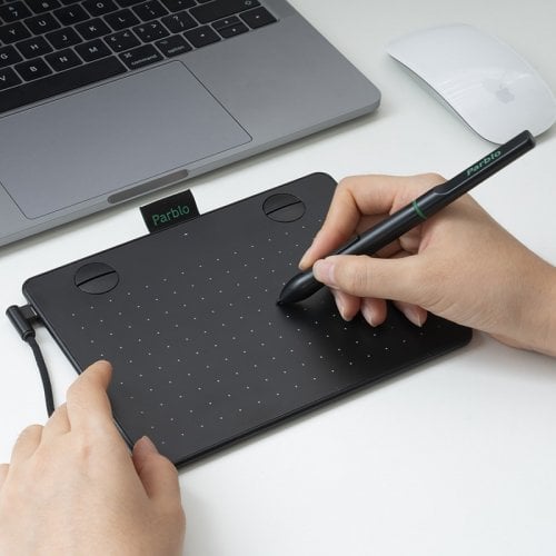 Графічний планшет Parblo A640 V2 (A640V2) Black купити в Україні | Telemart фото