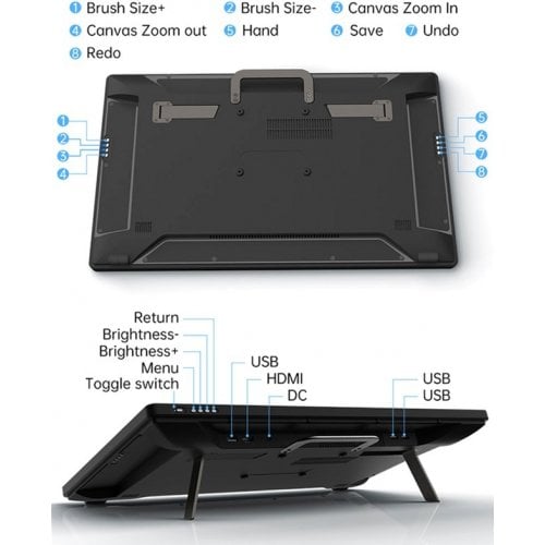 Графічний монітор Bosto BT-22HDT Black купити в Україні | Telemart фото