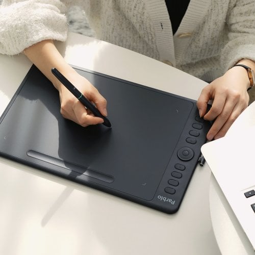 Графічний планшет Parblo Intangbo M (INTANGBOM) Black купити в Україні | Telemart фото