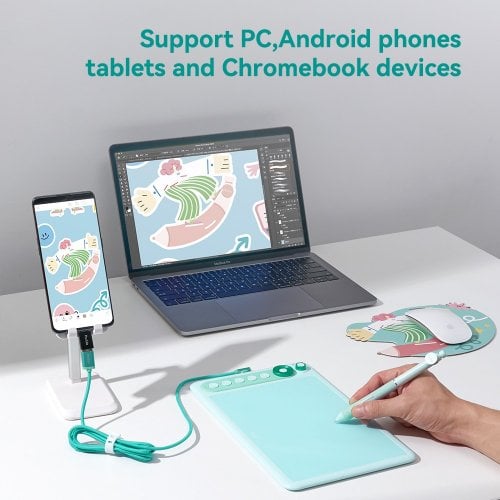 Графічний планшет Parblo Intangbo X7 (INTANGBOX7) Black купити в Україні | Telemart фото