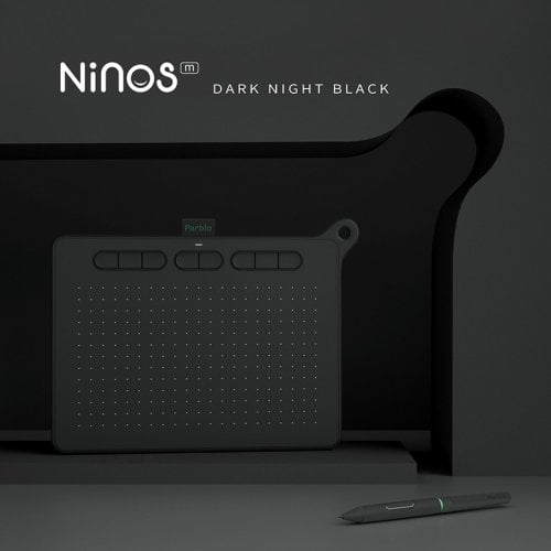 Графічний планшет Parblo Ninos M (NINOSM) Black купити в Україні | Telemart фото