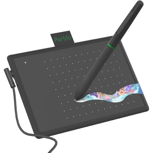Графічний планшет Parblo Ninos N4 (NINOSN4) Black купити в Україні | Telemart фото