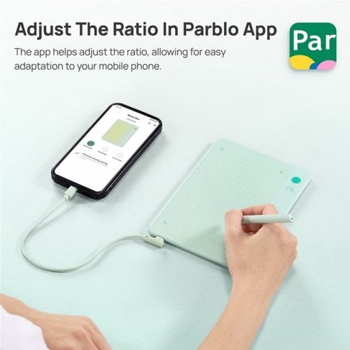 Графічний планшет Parblo Ninos Neo (NINOSNEO) Green купити в Україні | Telemart фото