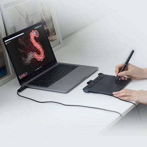 Графічний планшет Parblo Ninos S (NINOSS) Black купити в Україні | Telemart фото