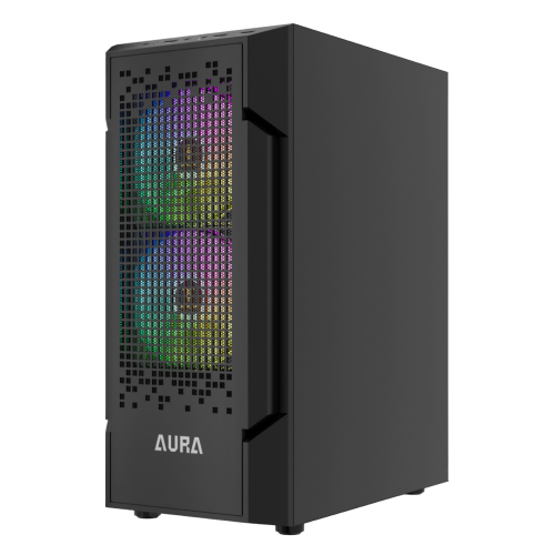 Уцінка корпус Gamdias AURA GC7 ARGB Tempered Glass без БЖ (4711514500677) Black (Розкрита упаковка, 918866) купити в Україні | Telemart фото