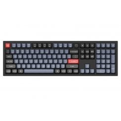 Уценка клавиатура Keychron Q6 QMK RGB Gateron G Pro Red Hot-Swap Knob (Q6M1) Carbon Black (Вскрытая упаковка, 918870)