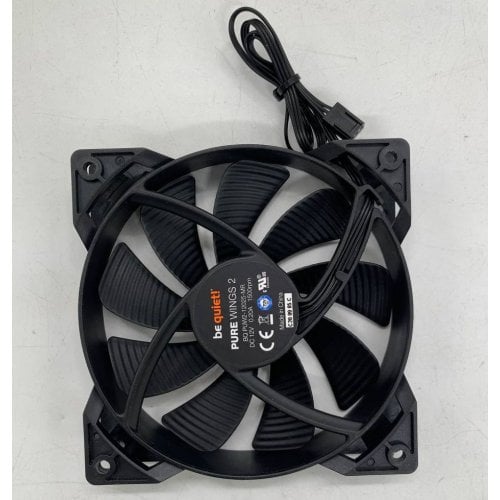 Кулер для корпуса Be Quiet! Pure Wings 2 120mm PWM (BL039) (Восстановлено продавцом, 918892) купить в Украине | Telemart фото