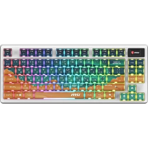 Клавиатура MSI FORGE GK600 TKL Mechanical Linear Switches Wireless Mars купить в Украине | Telemart фото