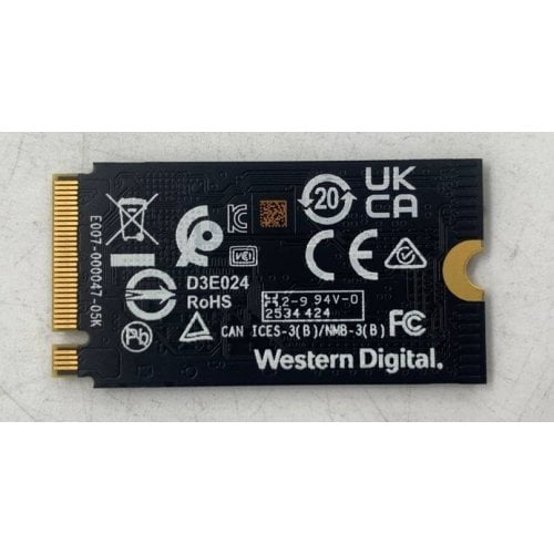Ssd-диск Western Digital Black SN5000S 512GB M.2 (2242 PCI-E) NVMe x4 (SDEPMSJ-512G-1101) (Восстановлено продавцом, 919013) купить в Украине | Telemart фото