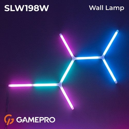 Настенный RGB пазл GamePro SLW198 9pcs White купить в Украине | Telemart фото