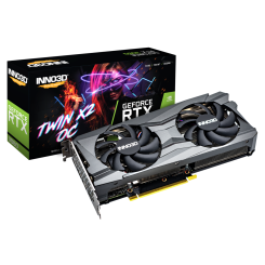 Відеокарта Inno3D GeForce RTX 3060 Twin X2 OC 12288MB (N30602-12D6X-11902120) (Відновлено продавцем, 919020)