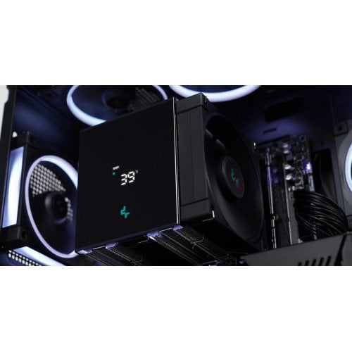 Уцінка кулер Deepcool AK620 DIGITAL SE (R-AK620-BKADMN-GJD) Black (Розкрита упаковка, 919024) купити в Україні | Telemart фото