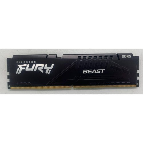 Озу Kingston DDR5 8GB 4800MHz FURY Beast Black (KF548C38BB-8) (Восстановлено продавцом, 919027) купить в Украине | Telemart фото