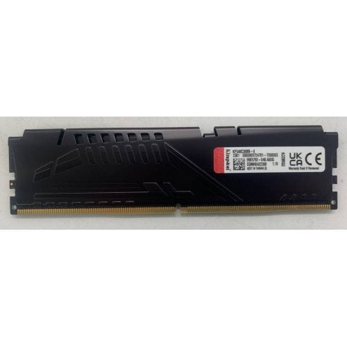 Озу Kingston DDR5 8GB 4800MHz FURY Beast Black (KF548C38BB-8) (Восстановлено продавцом, 919027) купить в Украине | Telemart фото