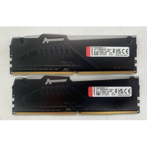 Озу Kingston DDR5 32GB (2x16GB) 6000Mhz FURY Beast RGB (KF560C36BBEAK2-32) (Восстановлено продавцом, 919035) купить в Украине | Telemart фото