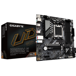 Материнська плата Gigabyte B650M K (sAM5, AMD B650) (Відновлено продавцем, 919061)