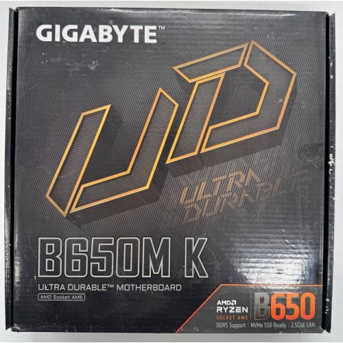 Материнська плата Gigabyte B650M K (sAM5, AMD B650) (Відновлено продавцем, 919061) купити в Україні | Telemart фото