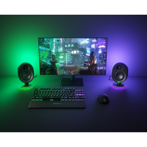 Уценка акустическая система SteelSeries Arena 7 (61543) Black (Вскрытая упаковка, 919071) купить в Украине | Telemart фото