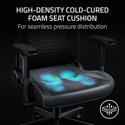 Игровое кресло Razer Iskur V2 X NewGen (RZ38-05310700-R3G1) Black/Green купить в Украине | Telemart фото
