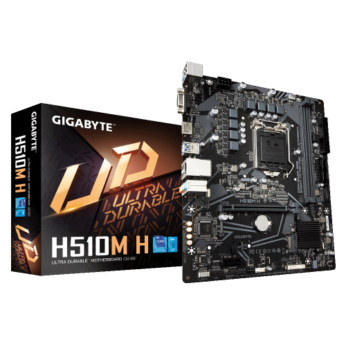 Материнська плата Gigabyte H510M H (s1200, Intel H510) (Відновлено продавцем, 919082) купити в Україні | Telemart фото
